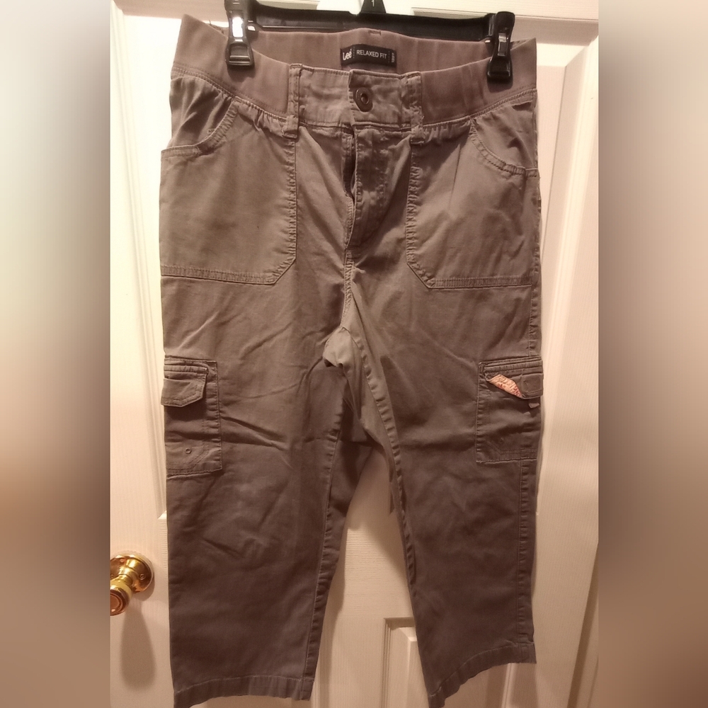 Gray Cargo Pants